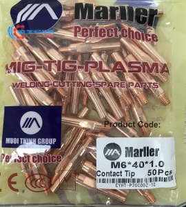 Bép hàn máy hàn mig M6x40x0.8 - 1.6 Túi ML