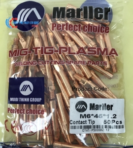 Bép hàn máy hàn mig M6x45x0.8 - 1.6 túi ML