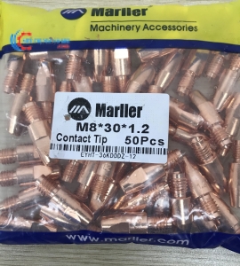 Bép hàn máy hàn mig M8x30x0.8 - 1.6 Túi ML