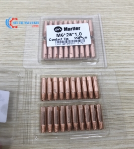 Bép hàn máy mig M6x25x0.8 - 1.6 vỉ ML
