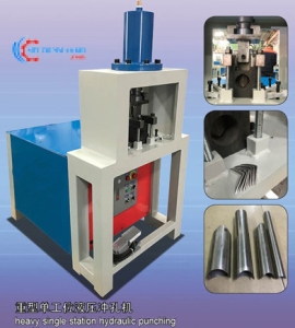 Máy đột thuỷ lực 1 đầu - Pit tông 80