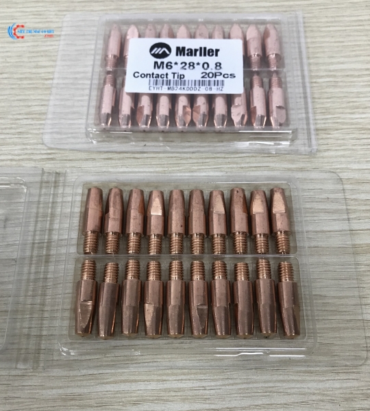 Bép hàn máy hàn Tig M6x28x0.8 vỉ Marller