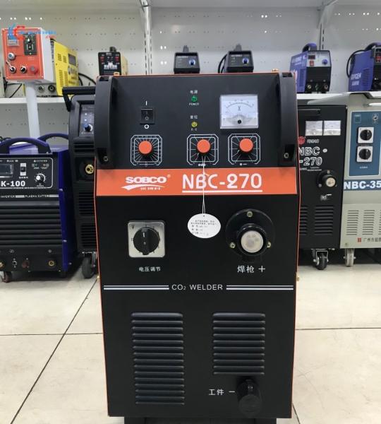 Máy hàn Mig NBC 270 SOBCO Đầu liền (Bộ dây cấp liền)
